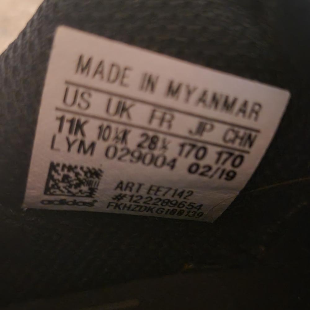 Toddler Size 11 Adidas Shoes - Picture 7 of 7